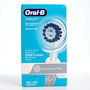 Oral-B Vitality Rechargeable Toothbrush Sensitive Gum Care Extra Soft Bristles